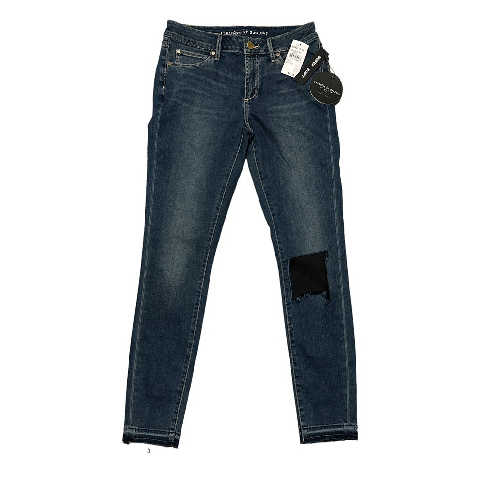 Articles Of Society Super Soft Ankle Skinny Womans Jeans Size 27 RN# 137479
